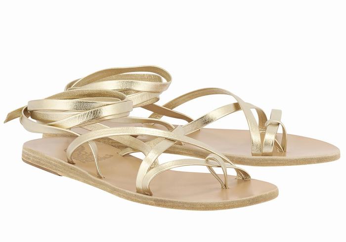 Sandales De Gladiateur Ancient Greek Sandals Morfi Leather   | DDV-7027097